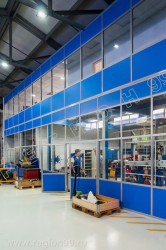 перегородки в производственных помещениях