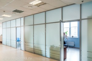 перегородки с тонировкой