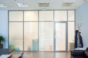 офисные перегородки двойное остекление